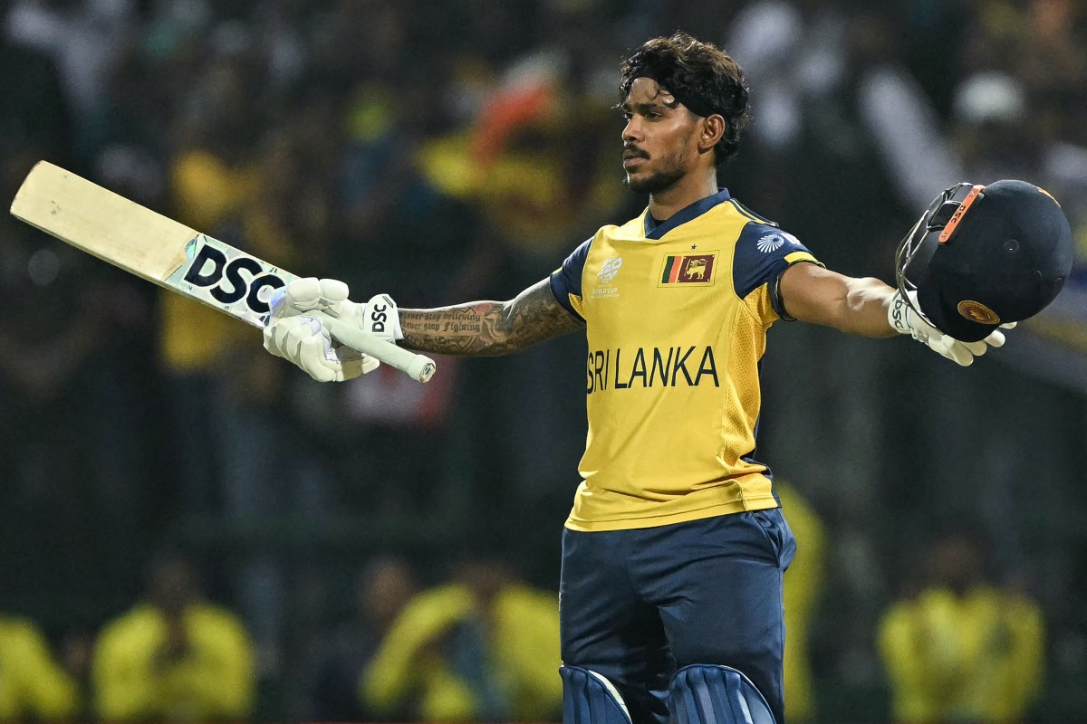 Sri Lanka's Nissanka leaves Australia on brink of T20 World Cup exit